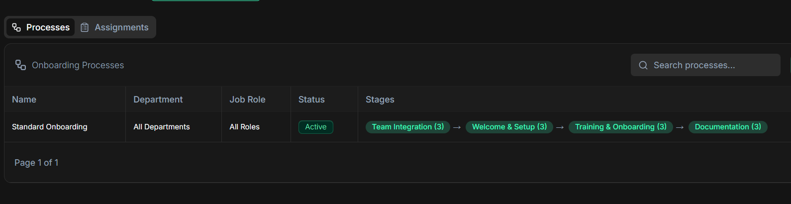 Document Management & Compliance screenshot